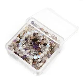 【正佳珠寶】超七 消磁淨化水晶方盒 水晶消磁盒