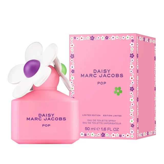 【MARC JACOBS 馬克賈伯】小雛菊春紛之印限量版淡香水 50ml(專櫃公司貨)