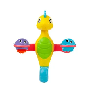 【Playgro培高 官方直營】噴水海馬洗澡玩具