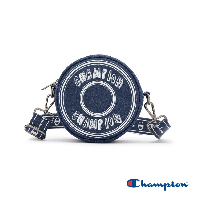 ChampionChampion 官方直營-質感帆布圓餅包(深藍色)