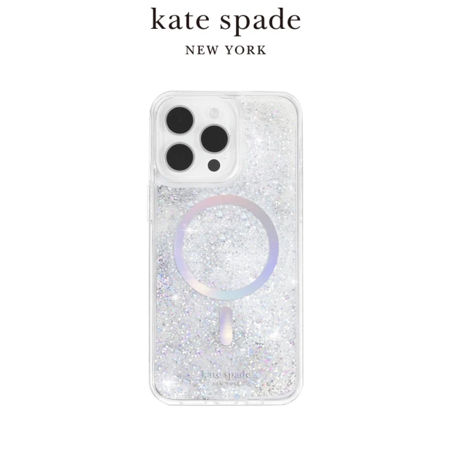 KATE SPADE iPhone 15 Pro Max MagSafe 精品手機殼 經典流沙