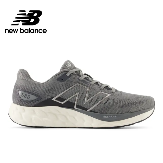 【NEW BALANCE】NB 慢跑鞋/運動鞋_男性_深灰色_M680LG8-2E