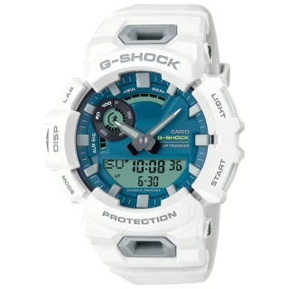 【CASIO 卡西歐】G-SHOCK 藍牙連線 多功能運動腕錶 母親節 禮物(GBA-900CB-7A)