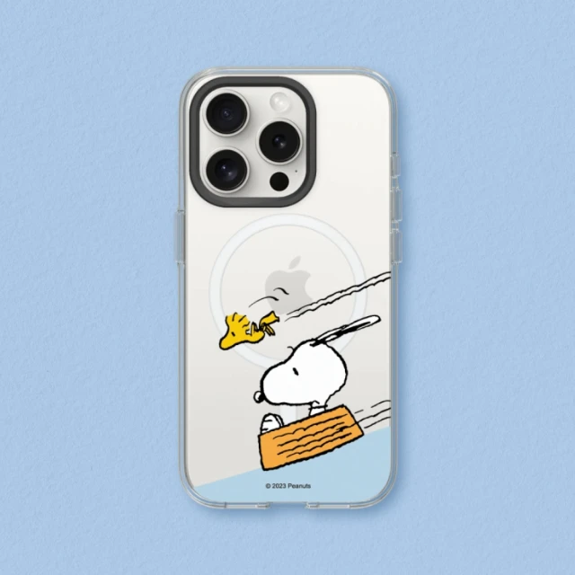 RHINOSHIELD 犀牛盾RHINOSHIELD 犀牛盾 iPhone 12系列 Clear MagSafe兼容 磁吸透明手機殼/史努比-溜滑梯(Snoopy)