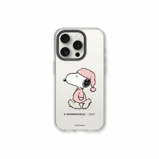【RHINOSHIELD 犀牛盾】iPhone 14系列 Clear透明防摔手機殼/史努比-Snoopy Go to sleep(Snoopy)