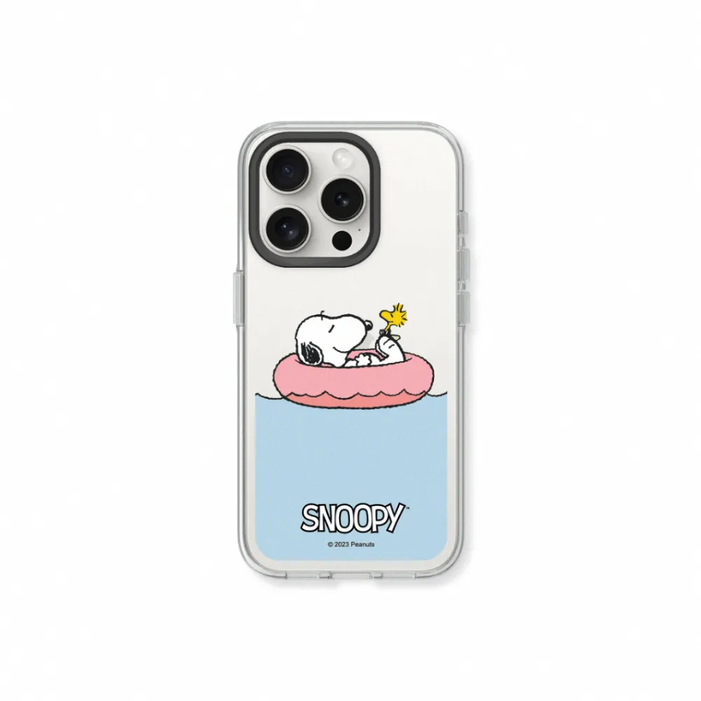 【RHINOSHIELD 犀牛盾】iPhone 12系列 Clear透明防摔手機殼/史努比-Chill moment(Snoopy)