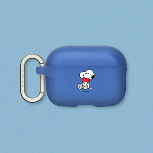 【RHINOSHIELD 犀牛盾】AirPods Pro2/Pro/第3/2/1代 無線耳機保護殼/史努比-愛心Snoopy(Snoopy)