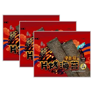 【良澔】片烤海苔-椒鹽口味32g(3入組)