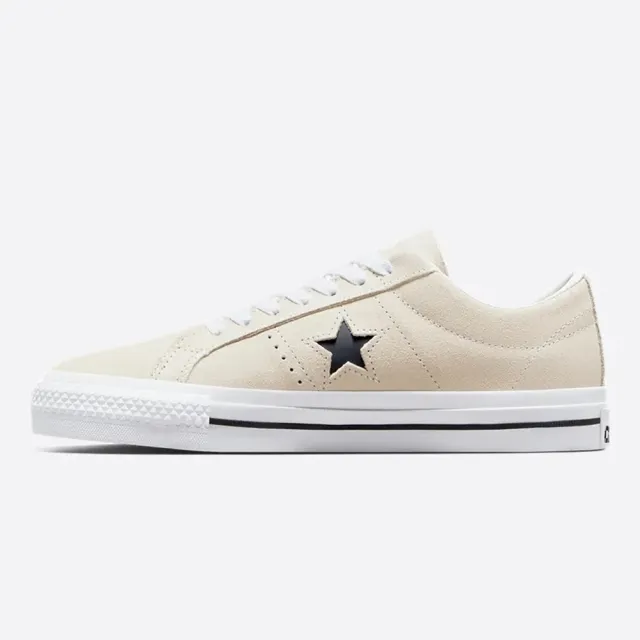 【CONVERSE】ONE STAR PRO OX 低筒 休閒鞋 滑板鞋 男鞋 女鞋 米白(172950C)