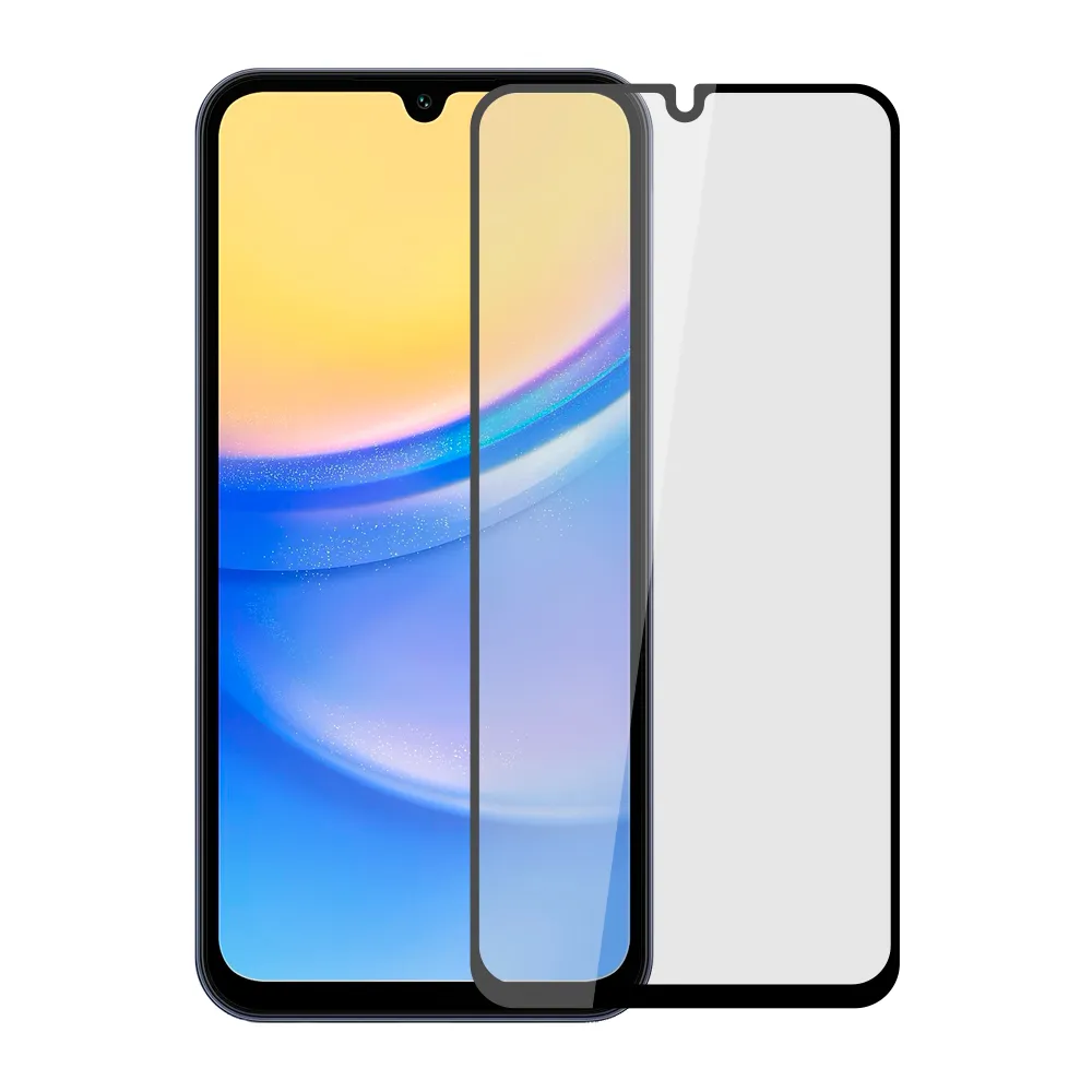 【Ayss】Samsung Galaxy A15 5G 6.5吋 2024 超好貼滿版鋼化玻璃保護貼 黑(滿板貼合 抗油汙抗指紋)