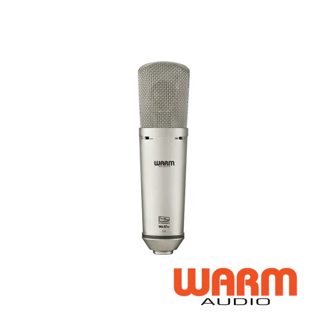 【Warm Audio】WA-87 R2 二代 電容式麥克風 三指向性收音-銀(公司貨)