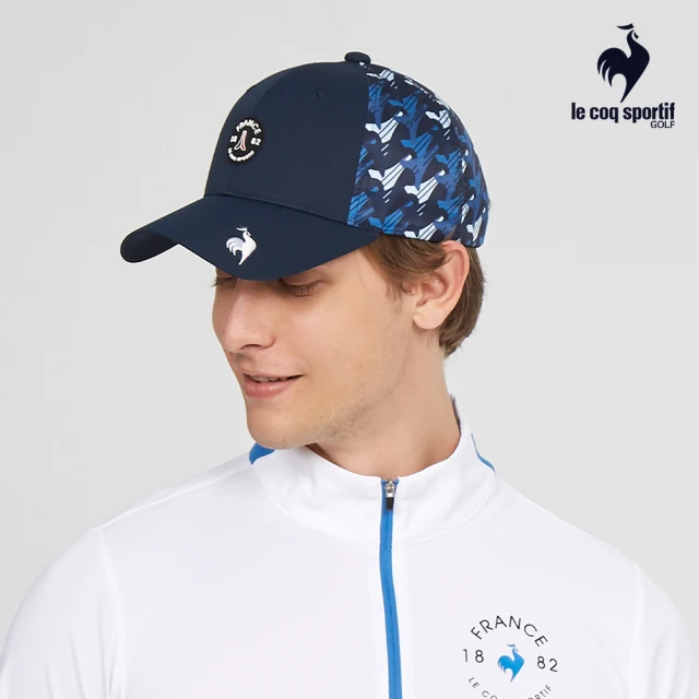 LE COQ SPORTIF 公雞 高爾夫系列 女款卡其色帽