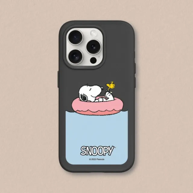 【RHINOSHIELD 犀牛盾】iPhone 14系列  SolidSuit背蓋手機殼/史努比-Chill moment(Snoopy)
