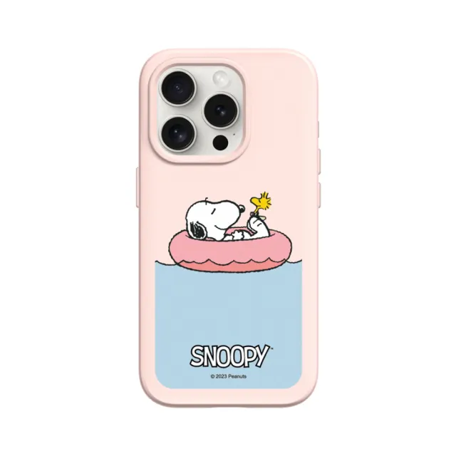 【RHINOSHIELD 犀牛盾】iPhone 14系列  SolidSuit背蓋手機殼/史努比-Chill moment(Snoopy)