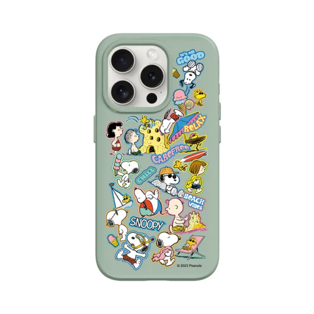 【RHINOSHIELD 犀牛盾】iPhone 11系列  SolidSuit背蓋手機殼/史努比-夏日活動(Snoopy)