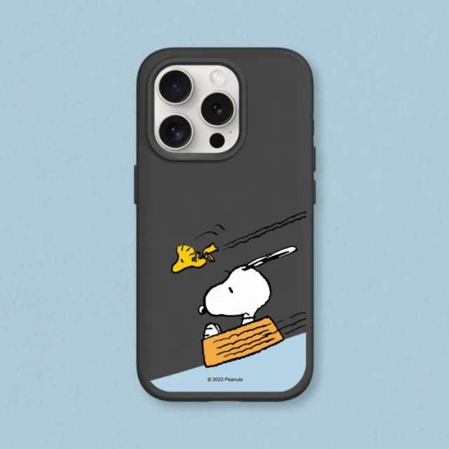 【RHINOSHIELD 犀牛盾】iPhone 12系列  SolidSuit背蓋手機殼/史努比-溜滑梯(Snoopy)