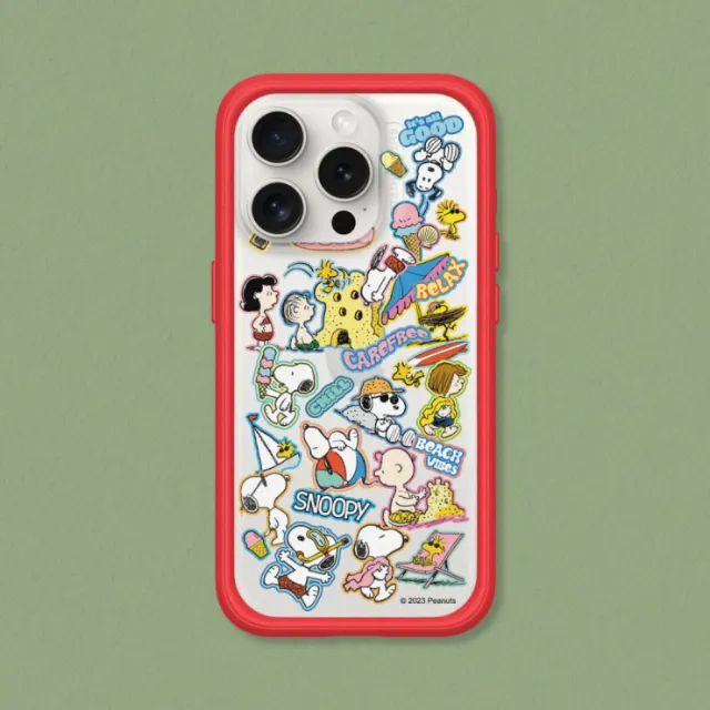 【RHINOSHIELD 犀牛盾】iPhone 15系列  Mod NX手機殼/史努比-夏日活動(Snoopy)
