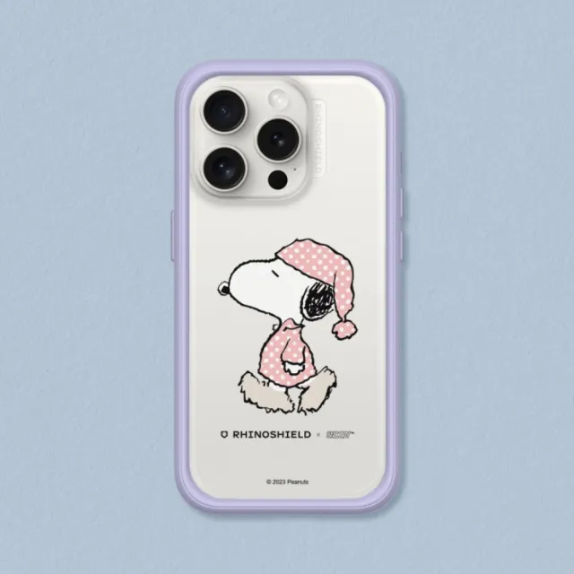 【RHINOSHIELD 犀牛盾】iPhone 15系列  Mod NX手機殼/史努比-Snoopy Go to sleep(Snoopy)
