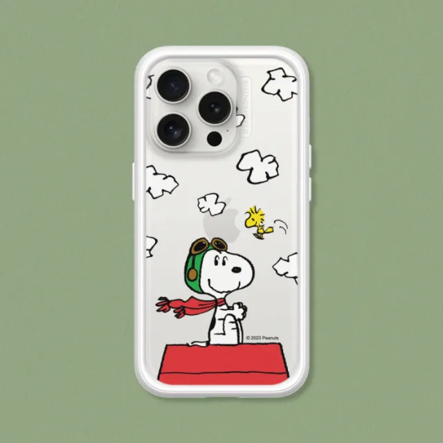 【RHINOSHIELD 犀牛盾】iPhone 15系列  Mod NX手機殼/史努比-小小飛行員(Snoopy)