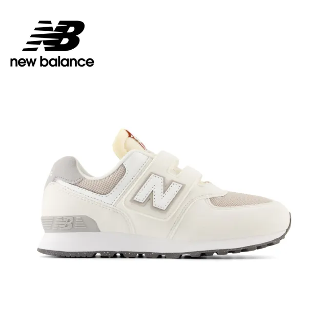 【NEW BALANCE】NB 童鞋_男童/女童_米白色_PV574RCD-W