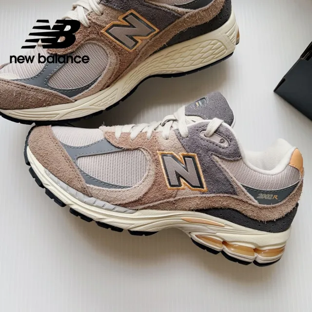 【NEW BALANCE】NB 復古鞋/運動鞋_男鞋/女鞋_卡其灰_M2002REJ-D