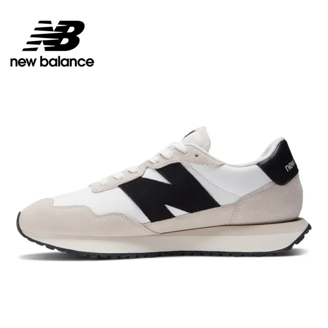 【NEW BALANCE】NB 復古鞋/運動鞋_男鞋/女鞋_白黑色_MS237SF-D