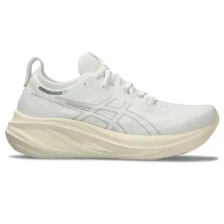 【asics 亞瑟士】GEL-NIMBUS 26 女款 MIRAI未來永續系列 緩衝 慢跑鞋(1012B601-101)