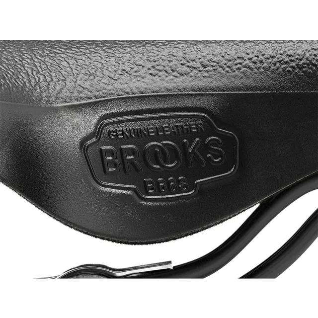 【BROOKS】B66 Short 皮革座墊 鐵弓 黑色/褐色/蜂蜜色(B5BK-0XX-XXB66N)