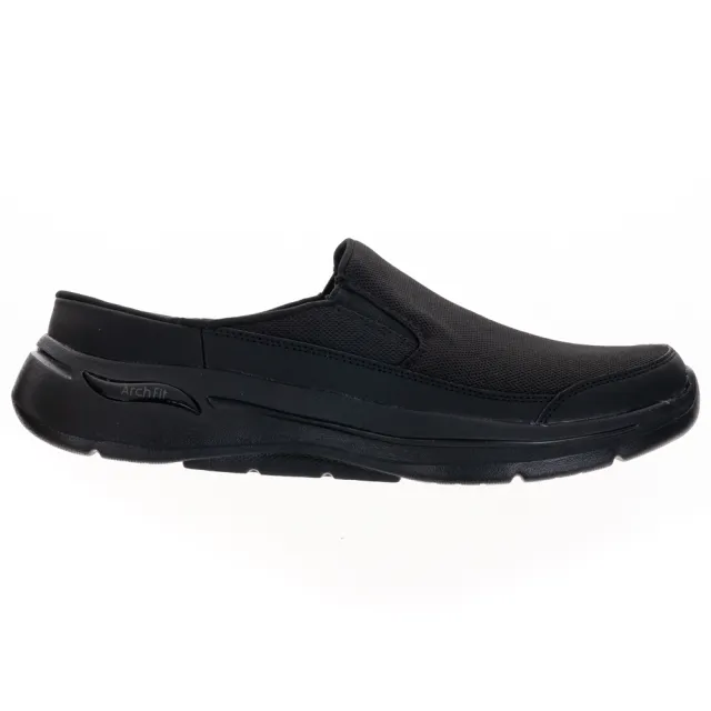 【SKECHERS】男鞋 健走系列涼拖鞋 GO WALK ARCH FIT(216253BBK)