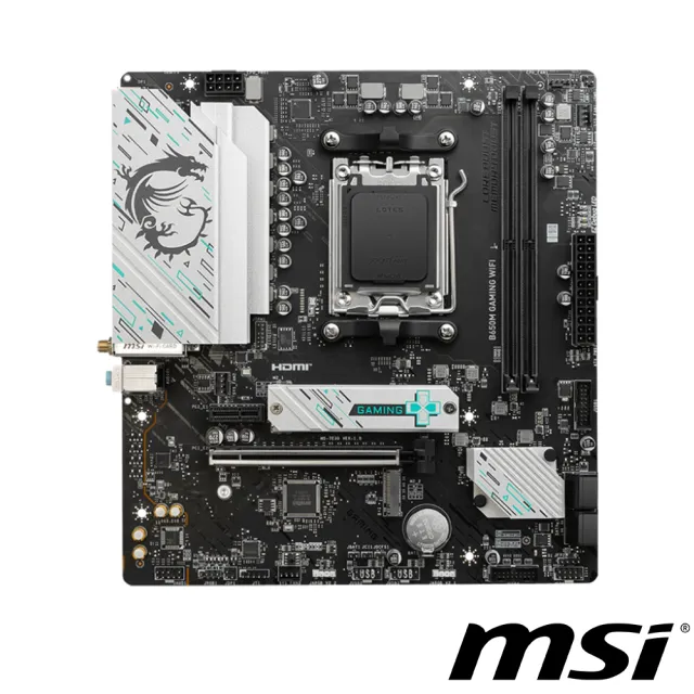 【MSI 微星】B650M GAMING WIFI DDR5 主機板