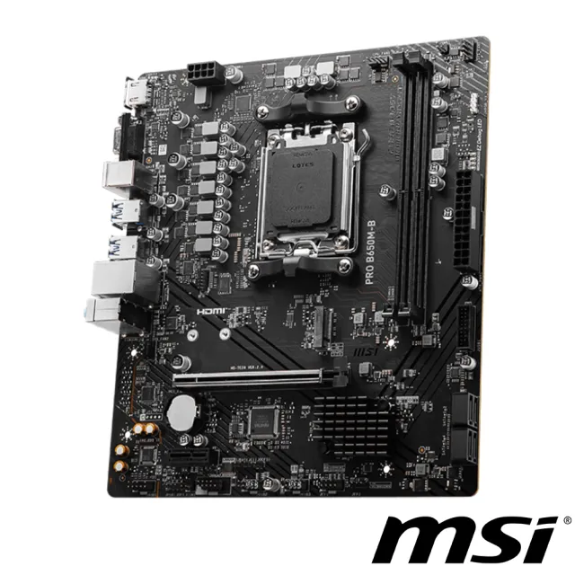 【MSI 微星】PRO B650M-B DDR5 主機板