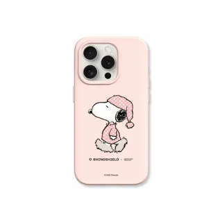 【RHINOSHIELD 犀牛盾】iPhone 13系列  SolidSuit MagSafe兼容 磁吸手機殼/Snoopy Go to sleep(史努比)