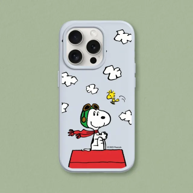 【RHINOSHIELD 犀牛盾】iPhone 12系列  SolidSuit MagSafe兼容 磁吸手機殼/史努比-小小飛行員(Snoopy)
