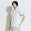 【GAP】男裝 Logo短袖POLO衫-白色(460848)