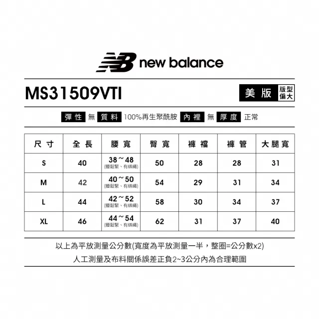 【NEW BALANCE】NB 大口袋休閒短褲_男性_藍紫色_MS31509VTI