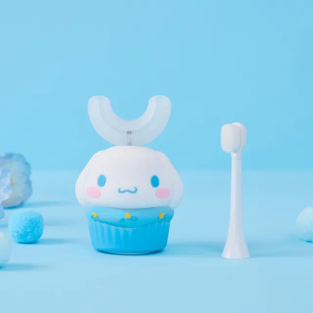 【NETTEC】兒童電動牙刷超細軟萬毛刷頭(4入)