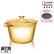 【CorelleBrands 康寧餐具】Flair 3.8L晶華鍋(贈多功能導磁盤-顏色隨機出貨)