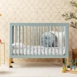 【LEVANA】minicolor三合一知更藍+高密度支撐棉床墊(嬰兒床/成長床/美式小沙發)