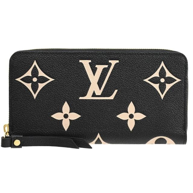 這款 LV LOUIS VUITTON 路易威登 M80481 Monogram Empreinte 經典牛皮花紋拉鍚長夾，以高階牛皮製成，展現品牌經典的 Monogram Empreinte 花紋設計，簡約大方的造型適合日常出街。全新商品，提供白色系與黑色系選擇，內附 LV 原廠紙盒、防塵袋與專櫃購買證明影本，確保商品來源正規。尺寸為長 19.5cm、寬 2.5cm、高 10.5cm，內層有 18 個夾層，方便收納各式物品。開口方式為釦式，設計精緻且實用，是時尚與機能兼具的精品手袋。