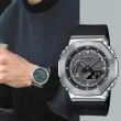 【CASIO 卡西歐】G-SHOCK  八角雙顯電子錶(GM-2100-1A)