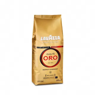 即期品【LAVAZZA】金牌ORO中烘焙咖啡豆(250g/包)