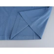 【COACH】COACH白字LOGO設計純棉短袖T恤(女款/藍)