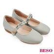 【A.S.O 阿瘦集團】BESO韓系復古小方頭瑪莉珍娃娃鞋(3色任選)