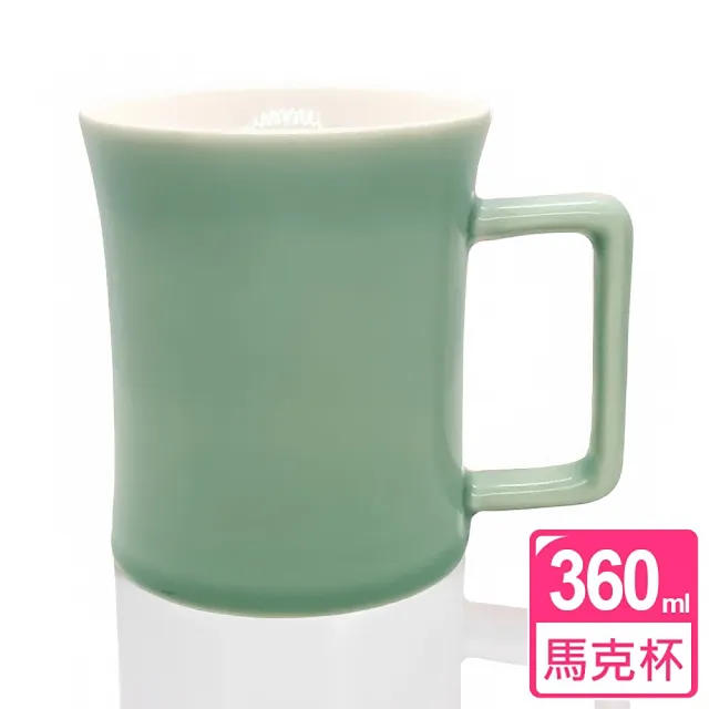 【乾唐軒】幸福陶瓷馬克杯 360ml(2色)