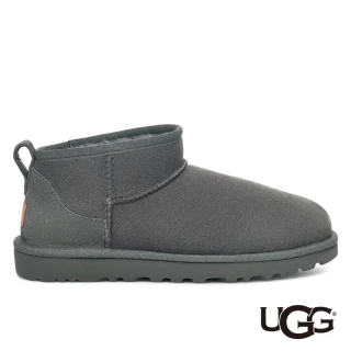 【UGG】女鞋/靴子/女靴/雪靴/Classic Ultra Mini(暴雨藍-UG1116109RNS)