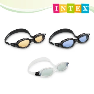 【INTEX】運動大師矽膠泳鏡 適14歲以上成人 3色可選(55692)