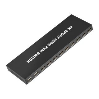 【台灣霓虹】4K2K 無線遙控8埠HDMI KVM切換器