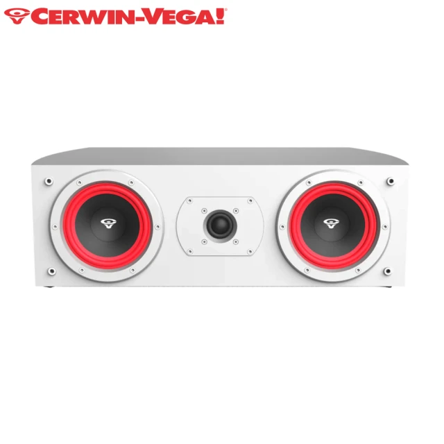 【CERWIN-VEGA】LA24白色 4吋2音路喇叭(中置喇叭 單支)