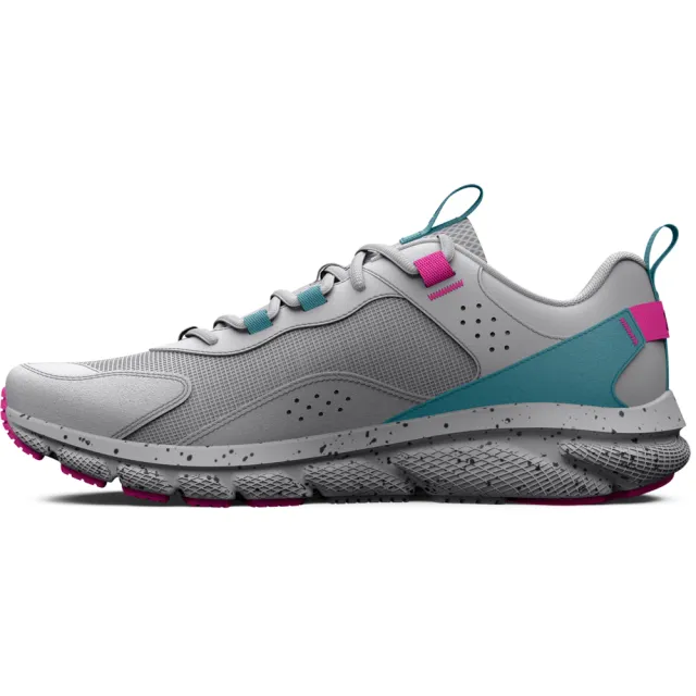 【UNDER ARMOUR】UA 女 Charged Verssert SPKLE 慢跑鞋 運動鞋_3025751-106(灰桃)