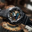 【CASIO 卡西歐】G-SHOCK 鏽鐵意象手錶(GA-700RC-1A)